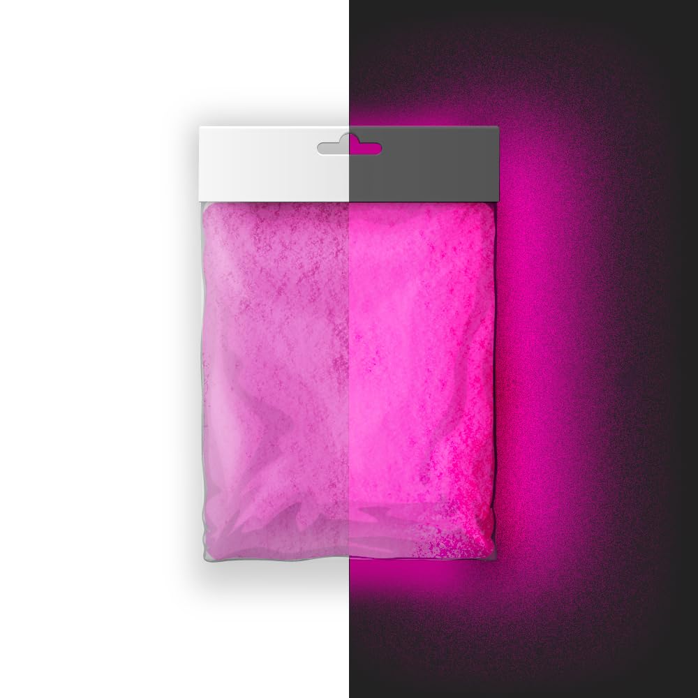 Americos Neon Glow In Dark Radium Powder For Resin/Artistic Purposes/Arts and Crafts/Car/Toys/Jewelery/Body Paint/Clothes/Decorative Items/Fishing Lures