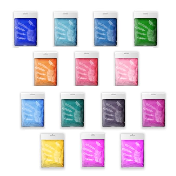 Americos Ultra Fine Vibrant Colors Set 0℃-70℃ Temperature-Sensitive Thermochromic Powders For Mugs/Fabric/Paints/Resin/Toys/Overheating Indication/Art and Crafts/Toys (20g)