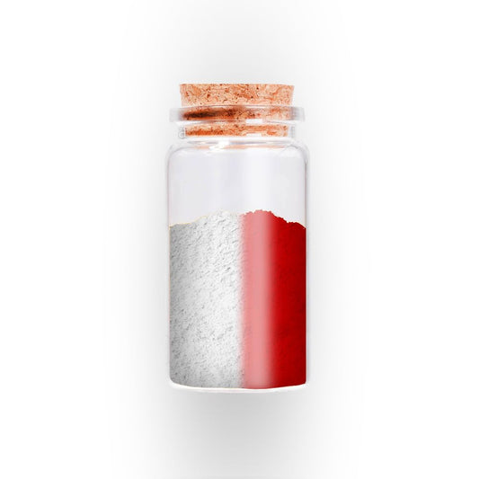 Americos Special Pigmented Sun Activated Photochromic Powder | SunLight/UV Light Exposed White to Red Color Changing Powder For Nails/Yarns/Arts and Crafts/Resin/Clothes Etc